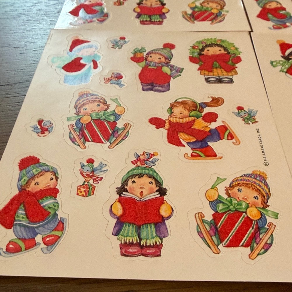 Hallmark Sticker Bundle Vintage - Picture 7 of 14